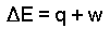 Equation for calculation of delta E
