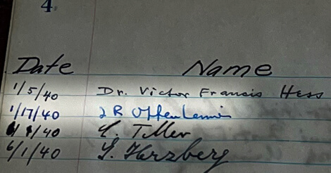 Robert Oppenheimer signature
