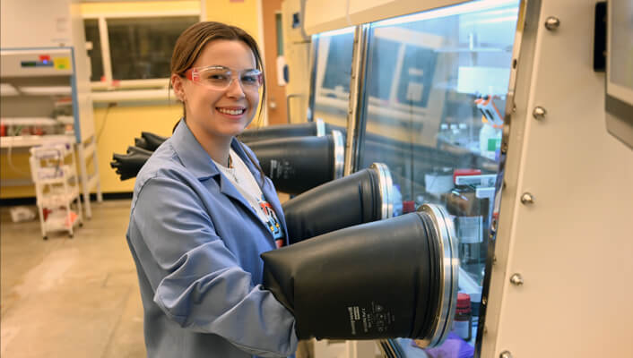 Purdue University Chemistry Graduate Student Megan Hill