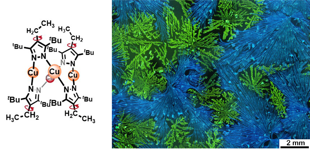 Cu4Etpz4 cocrystals