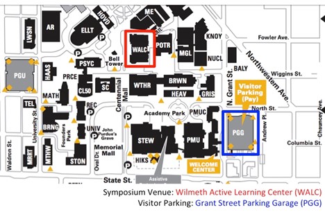 garage to venue map