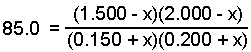 Solving for x