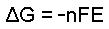 Calculating non-standard state delta Gfrom a cell potential