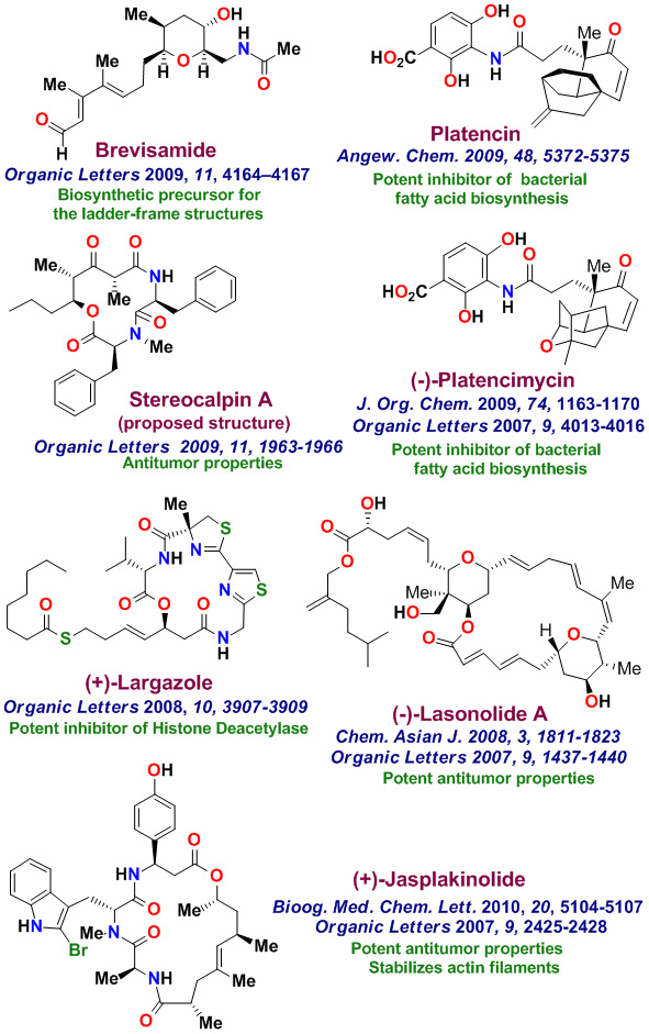 Purdue Chemistry The Ghosh Laboratory Total Synthesis Of - 