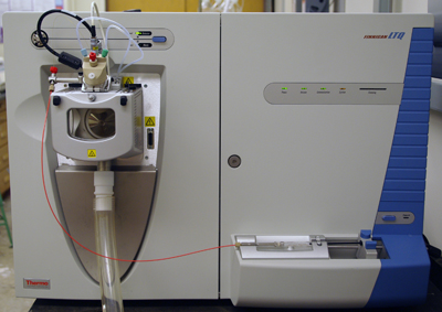 Finnigan LTQ linear quadrupole ion trap mass spectrometer