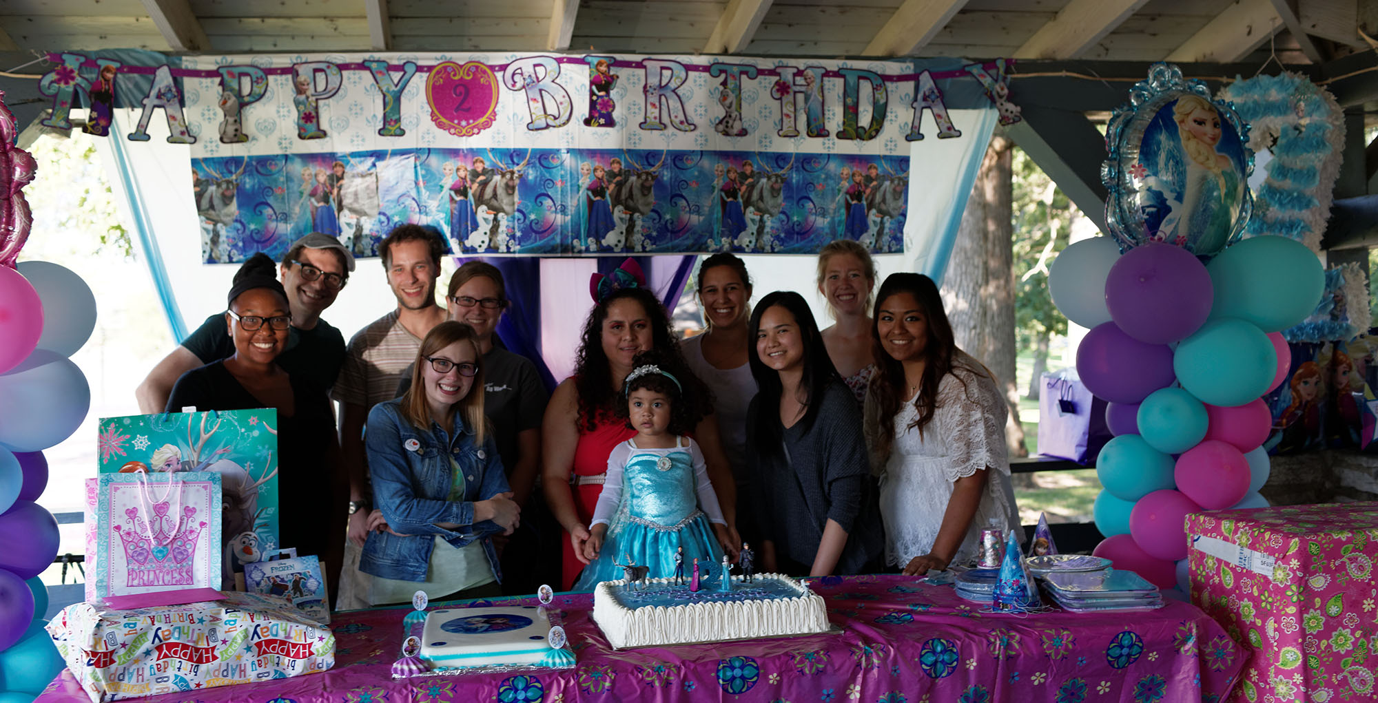 Hrycyna & Lyon Labs at Camila's 2nd Birthday with Laura Mendoza