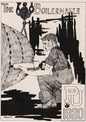 Image from 1920 Purdue Debris Yearbook