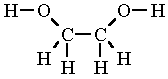ethylene glycol structural formula