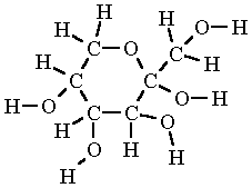 Structural chemical formula and model of fructose Vector Image