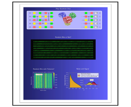 Statistical Properties of Bit Strings Sampled from Random Quantum Circuits