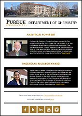 Chemistry Newsletter screenshot