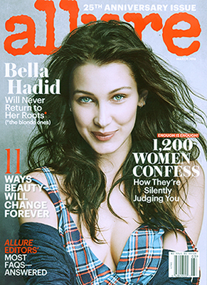 Allure Magazine March 2016 cover