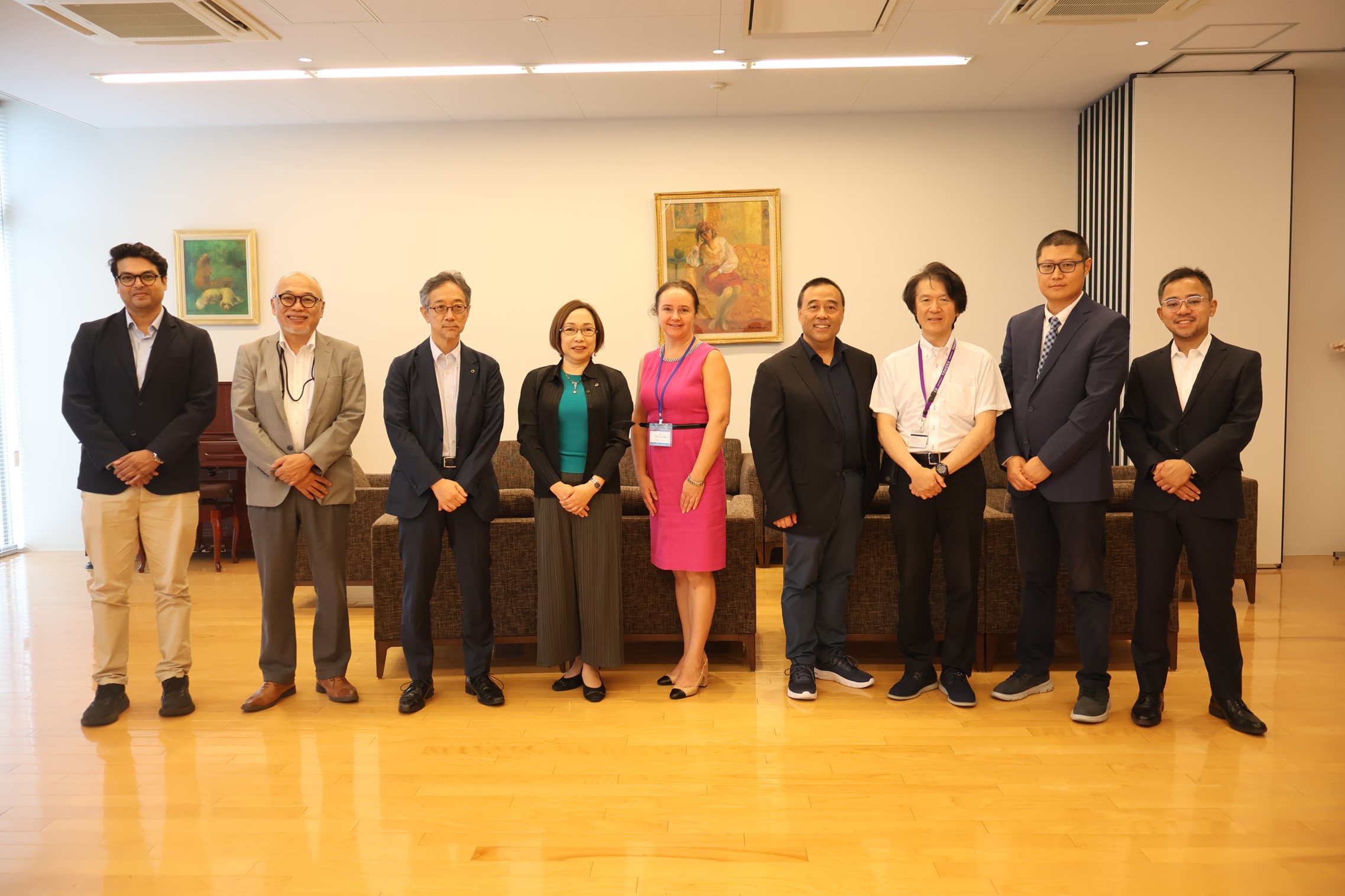 Members of Purdue and Tohoku Universities