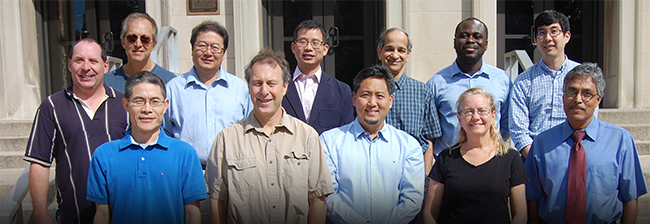 Organic chemistry faculty group photo