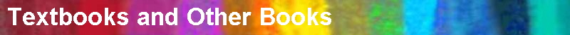 Textbooks and Other Books