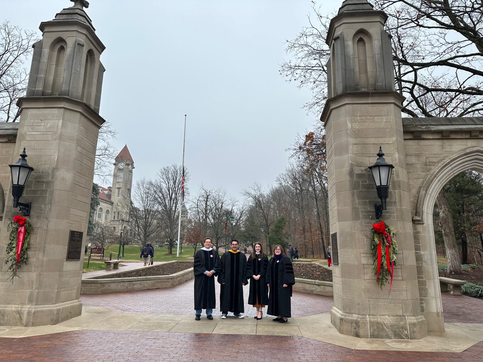 Haley, Andrew, and Laura’s graduation! December 2022