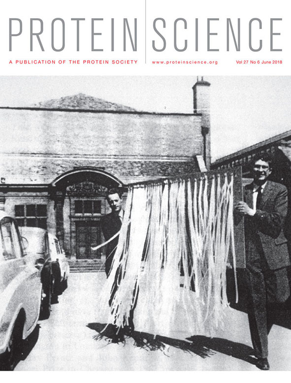 Protein Science: A publication of the protein society cover.