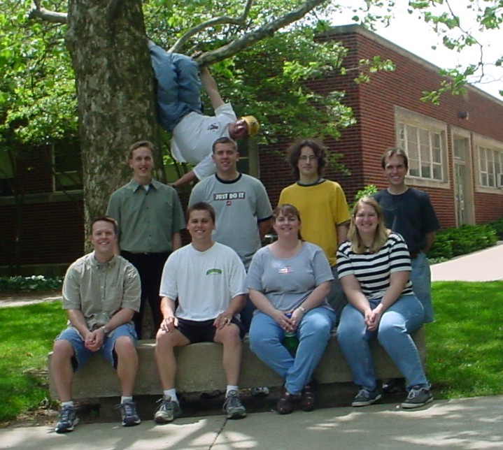 Brian Burke, Garth Simpson, Andy Moad, Ryan Plocinik, Chris Dailey, Chris Ashmore-Good, John Perry, Salley Wasileski, Brian Lynch