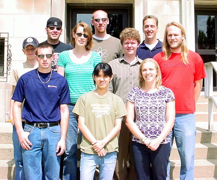 Nick Ingram, Chris Dehen, Jeremy Madden, Victoria Hall, Nathan Begue, Debbie Wanapun, David Kissick, Garth Simpson, Ellen Gilson, Levi Haupert