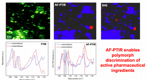 Polymorph discrimination of APIs 