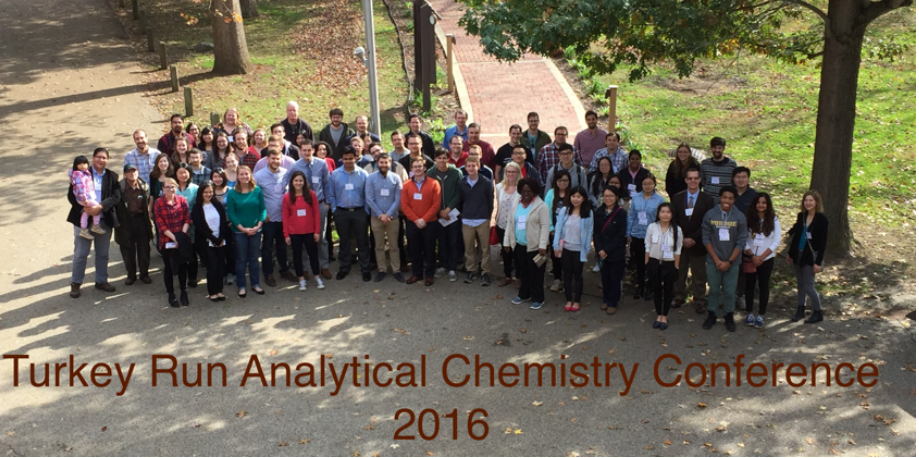2016 Turkey Run Analytical Chemistry Conference Group photo