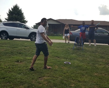 The first Annual "Around the House" Disc Golf Tournament - Summer, 2018