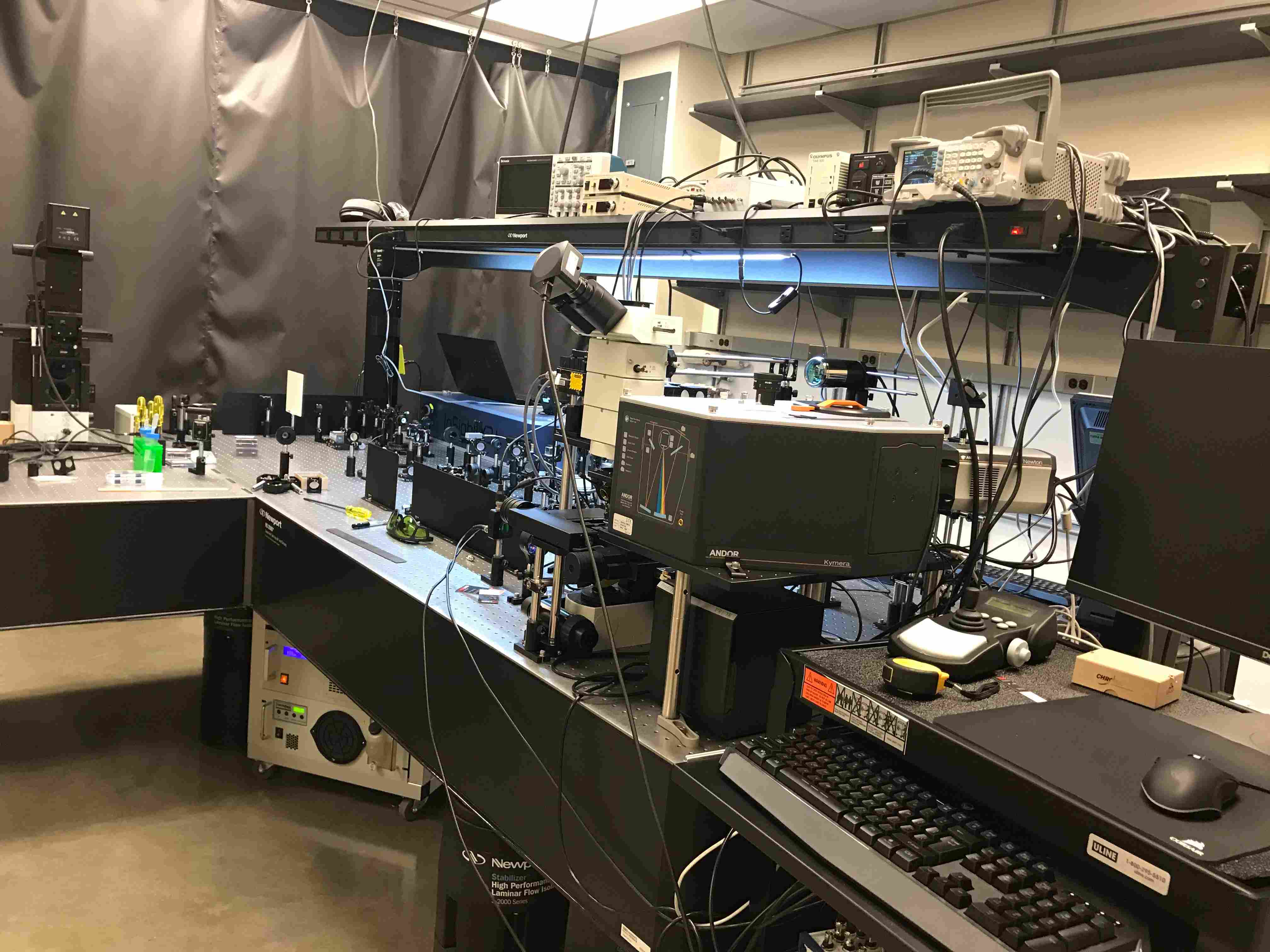 01/22/2021 New semester 2021, our optical and biological lab at the beginning of 2021